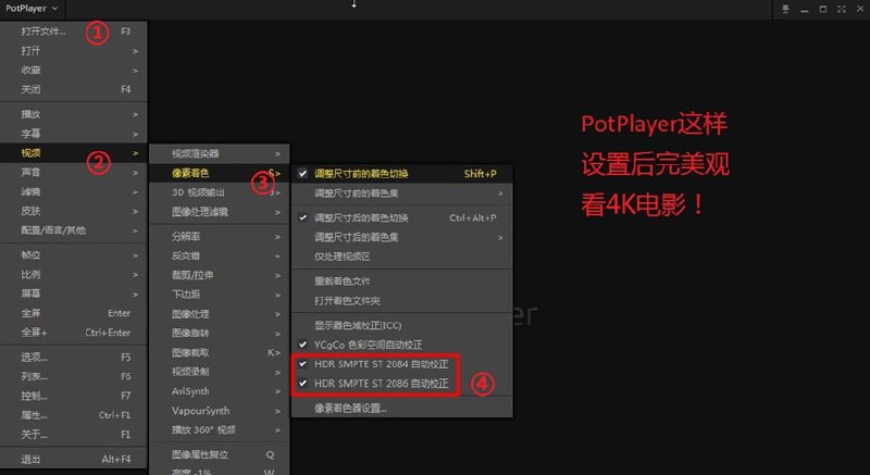 全能影音播放器 PotPlayer v220302去广告绿色版（3.8更新）,3.8更新