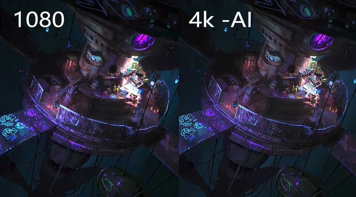 Arcane 4K HEVC AI<br />
~16.0 Mbps，3840x2160 (16:9)，24 fps，10 位