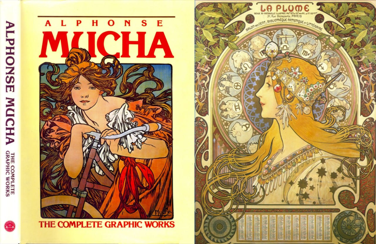 阿尔丰斯 穆夏 Alphonse Mucha The complete graphic works[扫描]  24.3G